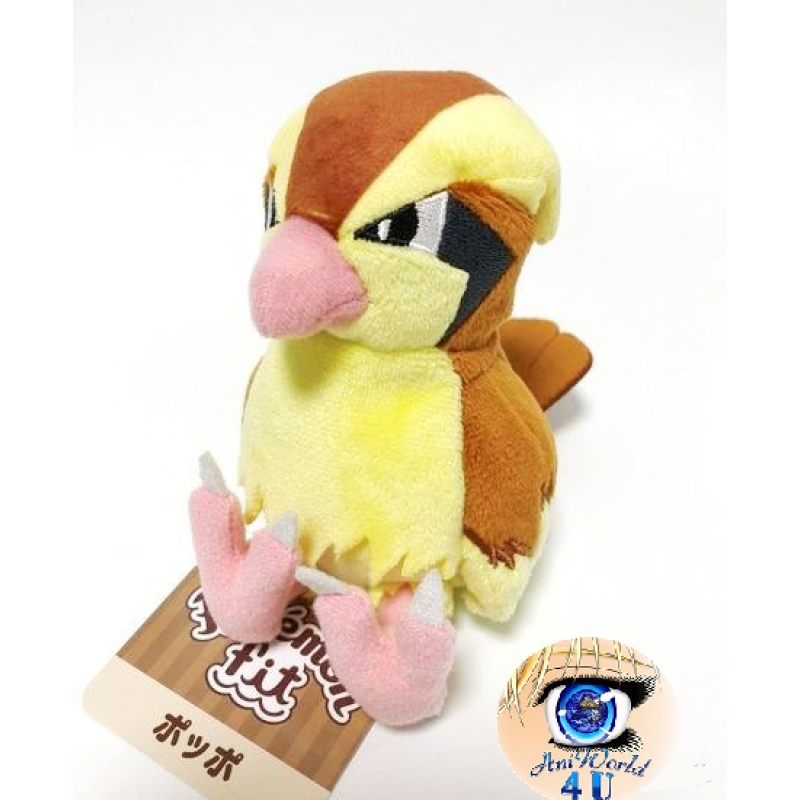 Pokemon knuffel Pidgey 12cm, Officiële Pokemon center Pokemon fit / sitting cutie 